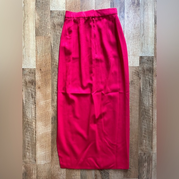 Source Unknown Red Maxi Pencil Skirt for Night Out - Picture 6 of 7